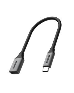 Sitecom AD-1011 USB-kabel 0,15 m USB A USB C Zwart, Grijs