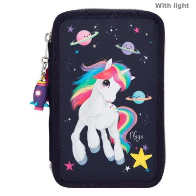 Ylvi & the Minimoomis - Trippel Pencil Case - Space Unicorn (11167)