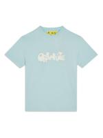 Off-White Kids T-shirt met Arrows print - Blauw