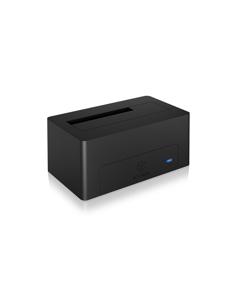 ICY BOX IB-1121-C31 USB 3.2 Gen 2 (3.1 Gen 2) Type-C Antraciet, Zwart