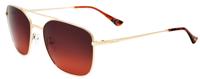 Polar zonnebril Aviator 889 gepolariseerd Cat. 4 goud/oranje