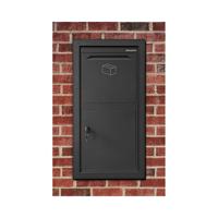 Pakketbrievenbus Logixbox Frontbox DeLuxe - grijs