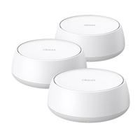 TP-Link Deco BE25 WiFi 7 Mesh WLAN (3 stuks), BE3600 dual-band, 2 x 2,5 Gbit/s poort voor elke eenheid, WPA3, 4 streams, 160 MHz kanalen, gastennetwerk, HomeShield, aanbevolen voor huizen met 4-6