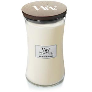 WoodWick White Tea & Jasmine kaars Overige Jasmijn, Thee Wit 1 stuk(s)