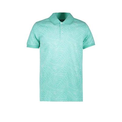 Cars slim fit polo Lumberton aqua