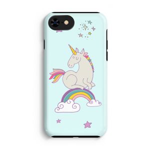 Regenboog eenhoorn: iPhone 7 Tough Case