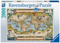 Ravensburger puzzel 2000 stukjes Around the World - thumbnail