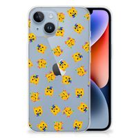 TPU bumper voor Apple iPhone 14 Katten Emojis