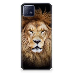 OPPO A53 5G | OPPO A73 5G TPU Hoesje Leeuw