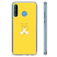 Huawei P30 Lite Stevig Bumper Hoesje Baby Leopard - thumbnail