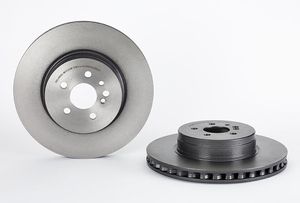 Remschijf COATED DISC LINE BREMBO, Remschijftype: Binnen geventileerd, u.a. für Mini