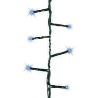 Lumineo Kerstverlichting twinkle blauw - lichtsnoer - 16 m - binnen/buiten  - 750 LEDs   -