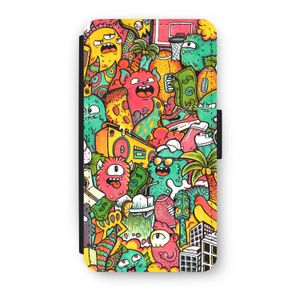 Vexx City: iPhone X Flip Hoesje