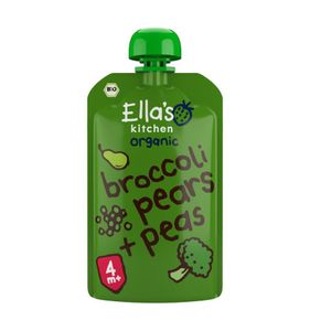 Broccoli pears and peas 4+ maanden bio