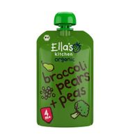 Broccoli pears and peas 4+ maanden bio - thumbnail