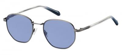 Fossil zonnebril FOS3093/S heren grijs/ blauw