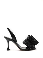 Alexandre Birman sandales Isabelle Payet 85 mm à détail de nœuds - Noir