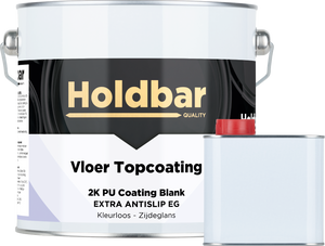 Holdbar Vloer Topcoating Extra Antislip (Extra Grof) Zijdeglans 2,5 kg