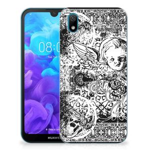 Silicone Back Case Huawei Y5 (2019) Skulls Angel