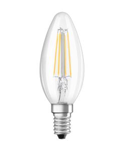 OSRAM 4058075434943 LED-lamp Energielabel F (A - G) E14 Kaars 4.8 W = 40 W Neutraalwit (Ø x l) 35 mm x 97 mm 1 stuk(s)