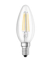 OSRAM 4058075434943 LED-lamp Energielabel F (A - G) E14 Kaars 4.8 W = 40 W Neutraalwit (Ø x l) 35 mm x 97 mm 1 stuk(s)