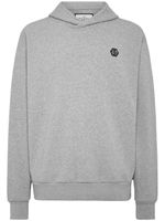 Philipp Plein hoodie à patch logo - Gris - thumbnail