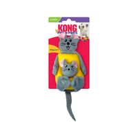 KONG Muis met knispergeluidjes en catnip - thumbnail