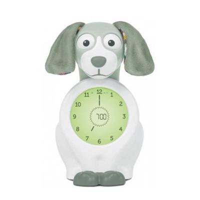 Zazu Davy de hond slaaptrainer met uurwerk groen Zazu Davy de hond slaaptrainer met uurwerk groen