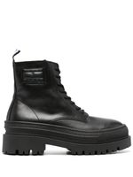 Tommy Jeans bottines Foxing à lacets - Noir - thumbnail