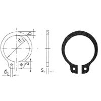 As-zekeringsring Reely Geschikt voor asdiameter: 6 mm 20 stuk(s)