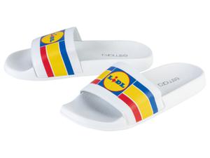 esmara Dames Lidl badslippers (39, Wit)