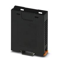 PHOENIX CONTACT EH 22.5-B/ABS BK9005 draagrailbehuizing, onderdeel, 87,3 mm lengte, 22,6 mm breedte, 75 mm hoogte, zwart, 10 stuks