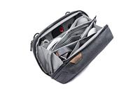 Peak Design Tech Pouch Charcoal Organizer-tas voor smartphones, kabels etc. (donkergrijs), zwart, M - MEDIUM, Travel Line is een volledig aanpasbaar systeem
