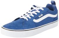 Vans Filmore Sneakers voor heren, Suede Canvas Blauw Wit, 46 EU
