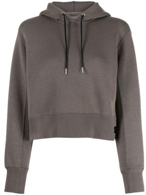sacai Hoodie met S-applicatie - Bruin