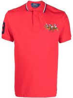 Polo Ralph Lauren polo Triple-Pony en coton - Rouge