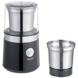 Graef CM 102 koffiemolen 200 W Zwart, Zilver