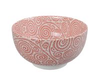 Rode Kom - Mixed bowls - 16 x 8 x 5cm 1000ml