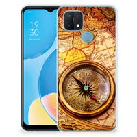 OPPO A15 Siliconen Back Cover Kompas - thumbnail