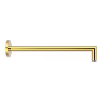 Douchearm Tres Exclusive | 40 cm | Wandmontage | Messing | Rond | 24k Goud glans