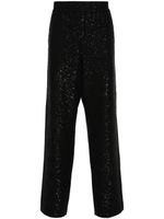 Golden Goose pantalon ample à sequins - Noir