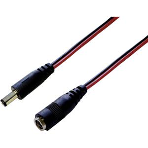 BKL Electronic Laagspannings-verlengkabel Laagspanningsstekker - Laagspanningsbus 5.5 mm 2.5 mm 5.5 mm 2.5 mm 3.00 m 1 stuk(s)