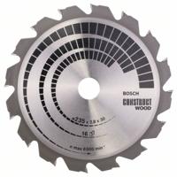 Bosch Accessories Construct Wood 2608640636 Hardmetaal-cirkelzaagblad 235 x 30 x 2.8 mm Aantal tanden: 16 1 stuk(s) - thumbnail