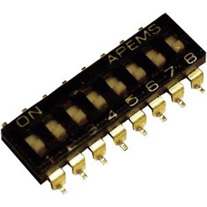 APEM IKH0603000 IKH0603000 DIP-schakelaar Aantal polen 6 SMD 1 stuk(s)