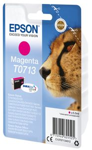 Epson Inktcartridge T0713 Origineel Magenta C13T07134012