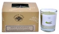 Green Tree Geurkaars mint eucalyptus (55 gr)