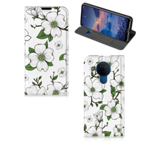 Nokia 5.4 Smart Cover Dogwood Flowers