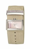 Horlogeband Breil BW0124 Onderliggend Leder Beige 30mm - thumbnail