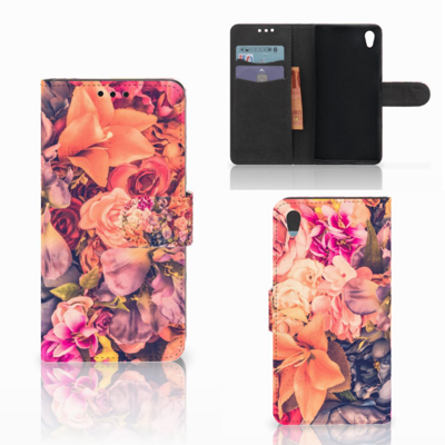 Sony Xperia Z5 | Z5 Dual Hoesje Bosje Bloemen Sony Xperia Z5 | Z5 Dual Hoesje Bosje Bloemen