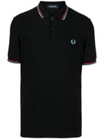 Fred Perry polo à logo brodé - Noir